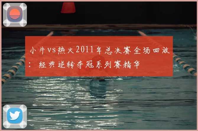小牛vs热火2011年总决赛全场回放：经典逆转夺冠系列赛精华